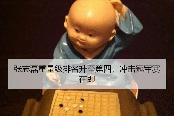 张志磊重量级排名升至第四，冲击冠军赛在即